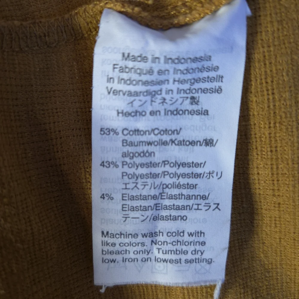 Madewell Texture & Thread Yellow Puff Sleeves Summer Midi Dress WomensSize Small - Picture 15 of 16